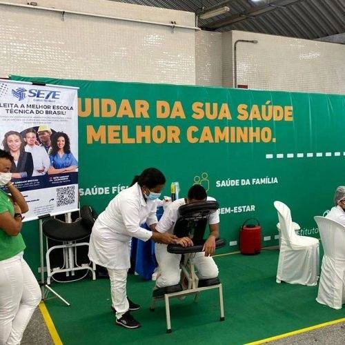 Serviços de saúde gratuitos são oferecidos na Estação Pirajá para população