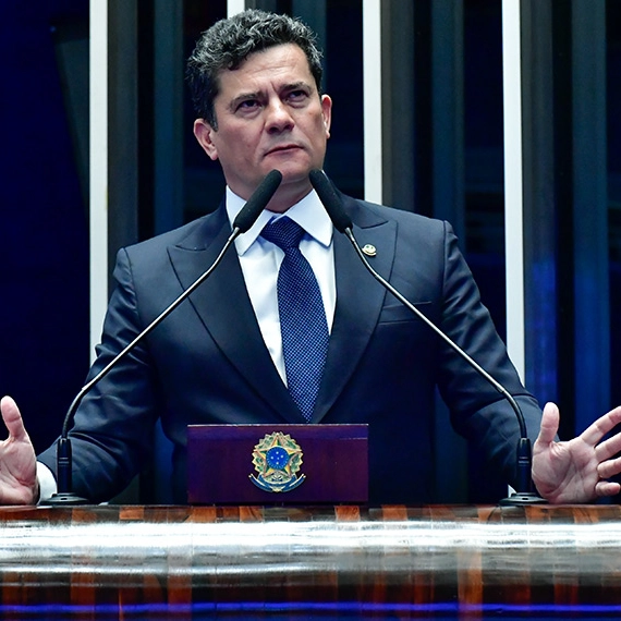 No Senado, Sérgio Moro fala sobre julgamento de caso de corrupção envolvendo a Petrobras nos EUA