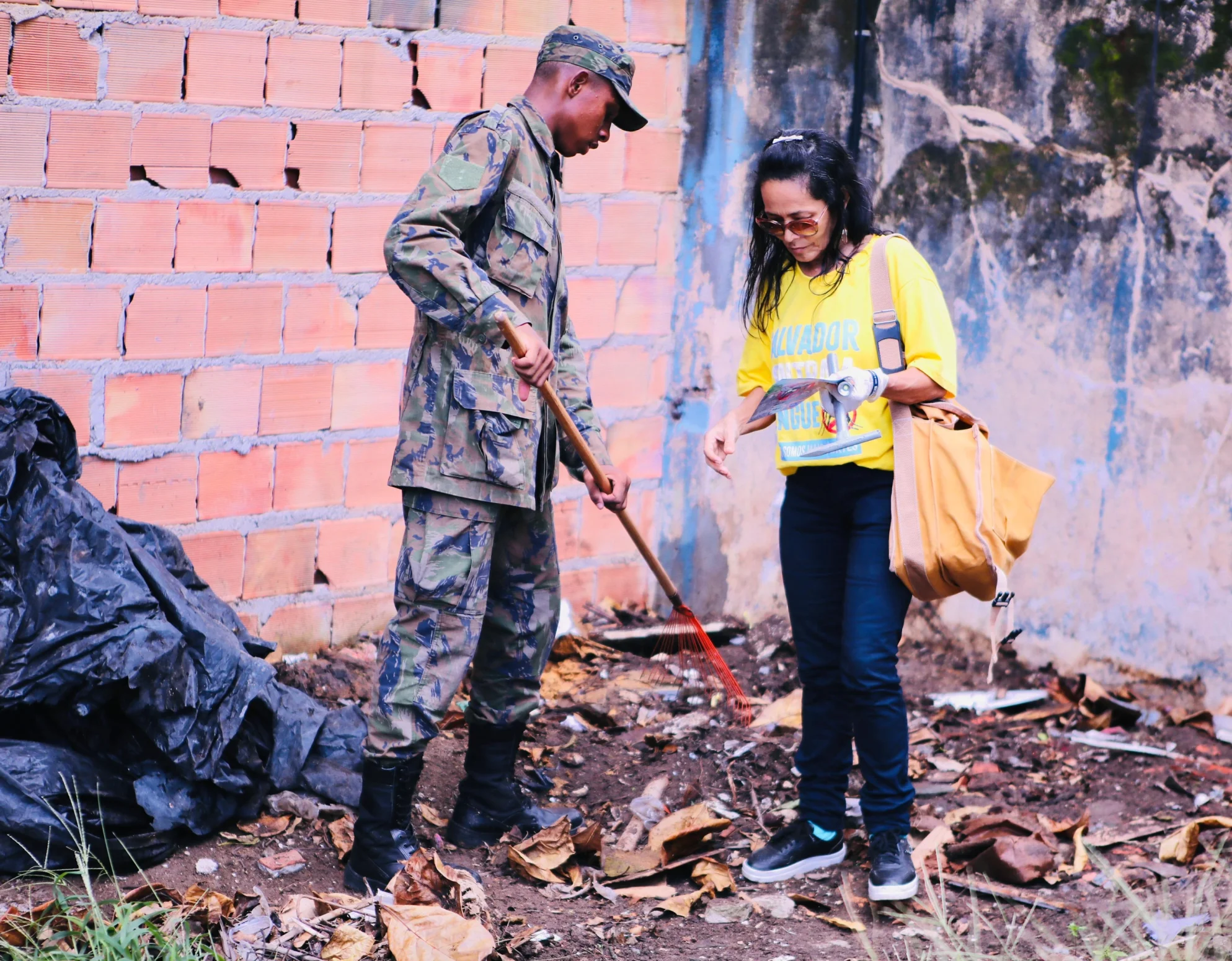 SMS e Aeronáutica realizam mobilização de prevenção à dengue em Salvador