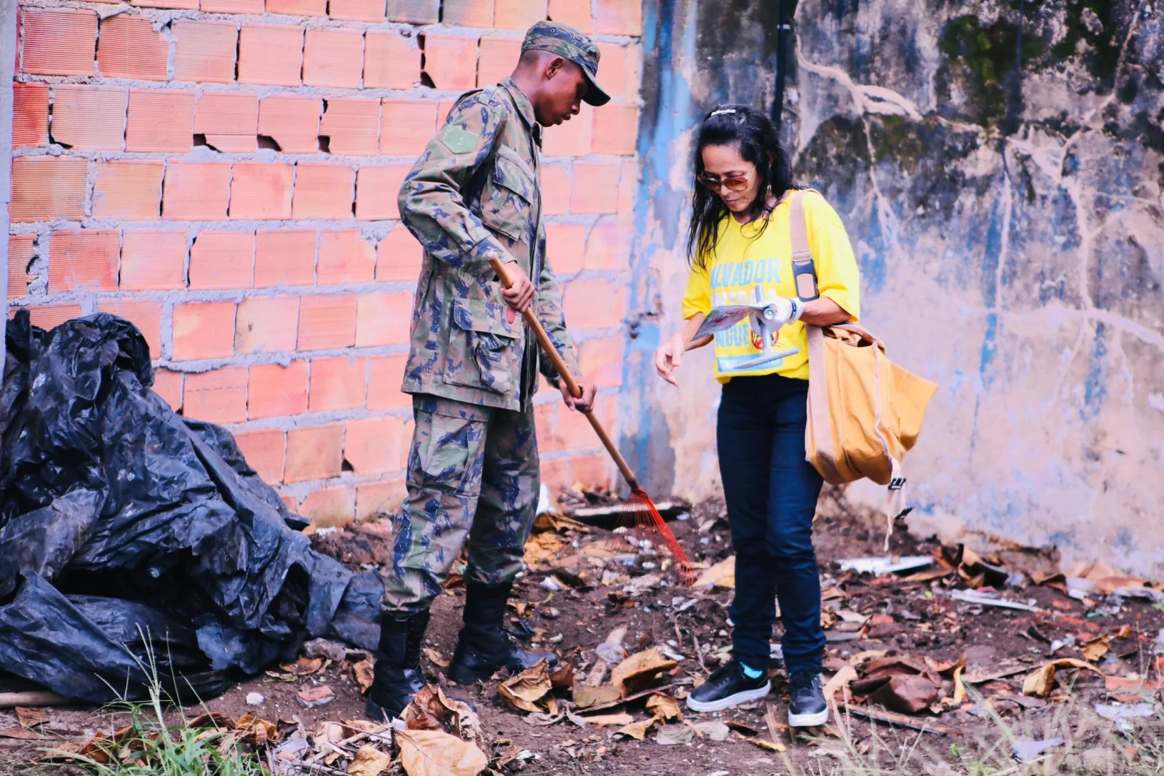 SMS e Aeronáutica realizam mobilização de prevenção à dengue em Salvador