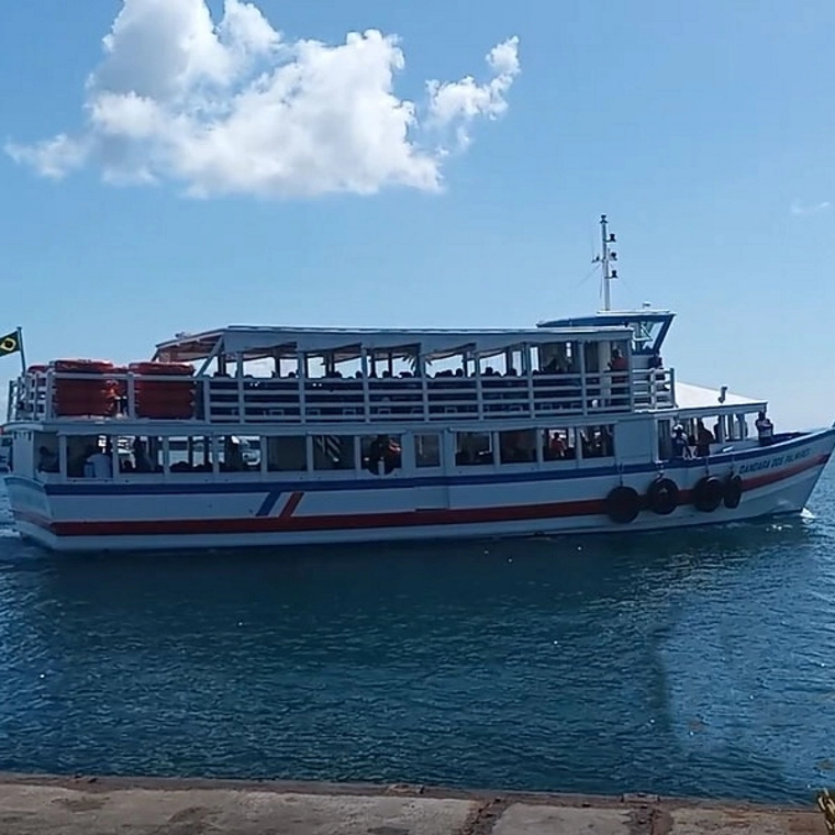 Veja como está o movimento pós-feriadão na travessia Salvador-Mar Grande