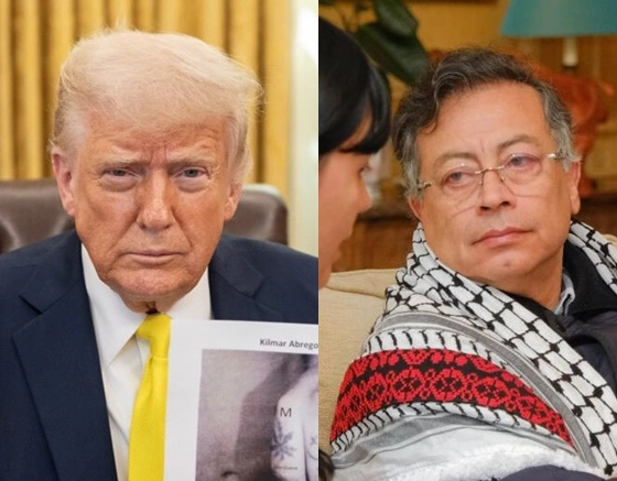Trump chama presidente colombiano de 'líder do tráfico'; Petro rebate