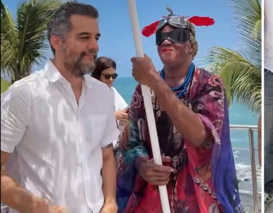 Assista: Daniela Mercury sai em defesa de Veko Araújo, o 'homem do sombreiro' do Cortejo Afro