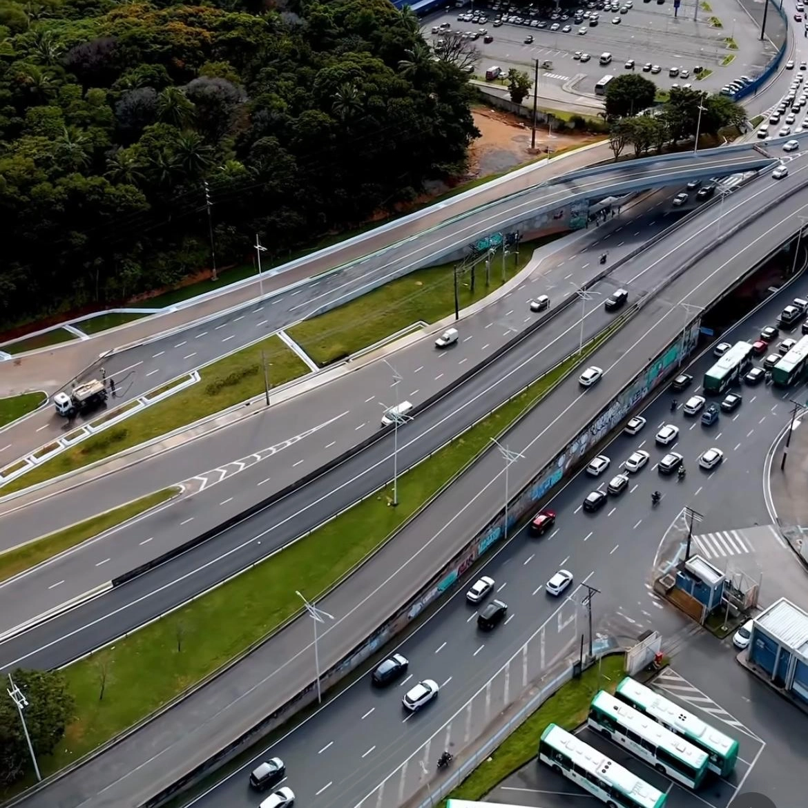 Mobilidade: Prefeitura de Salvador inaugura viaduto Paulo Colombiano
