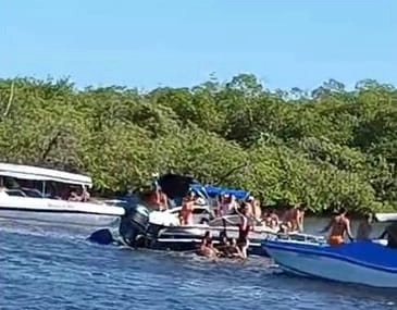 Mulher envolvida em acidente de lancha em Boipeba é encontrada