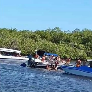 Mulher envolvida em acidente de lancha em Boipeba é encontrada