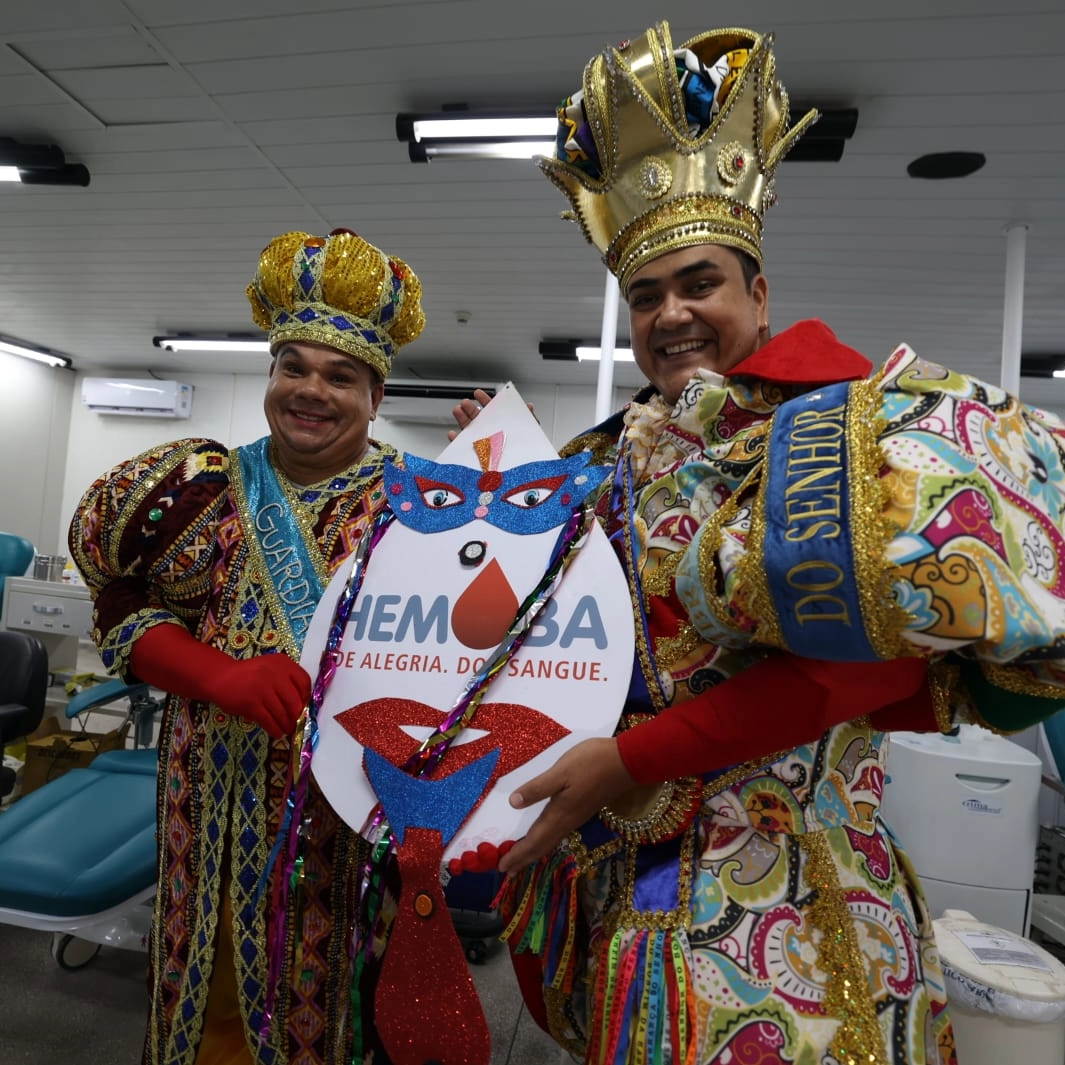 Hemoba inicia campanha de doação de sangue para o Carnaval