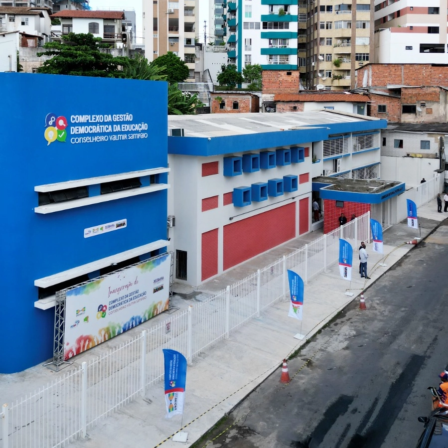 Complexo da Gestão Democrática da Educação é inaugurado em Salvador