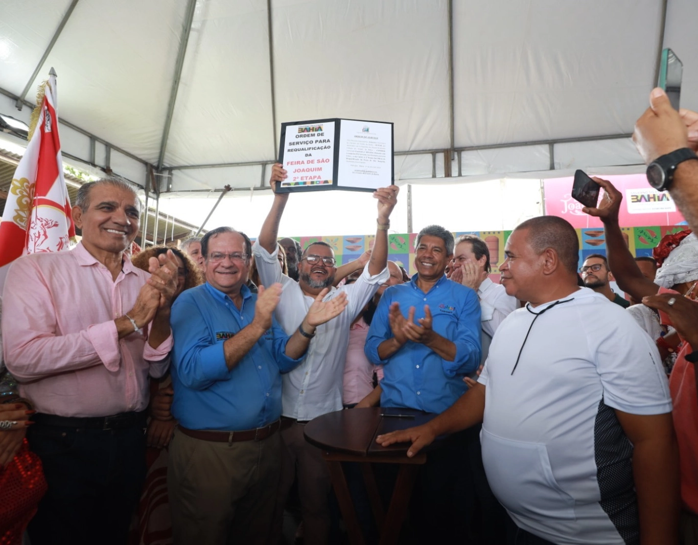 Segunda etapa da requalificação da Feira de São Joaquim é autorizada pelo Governo do Estado