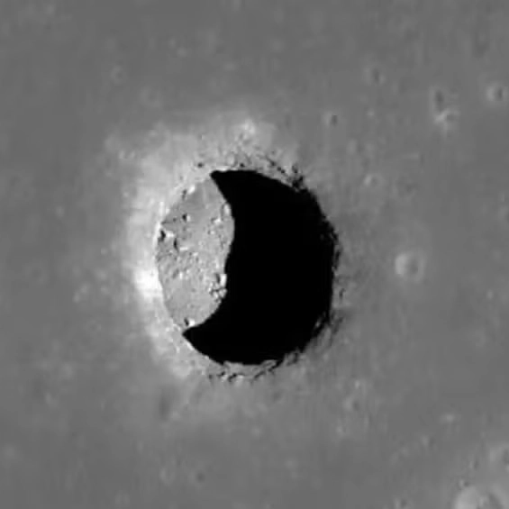 Cientistas descobrem caverna na Lua que poderia abrigar humanos