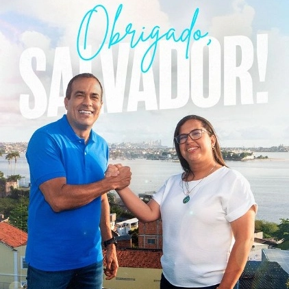 Bruno se pronuncia pela primeira vez após ser reeleito prefeito de Salvador