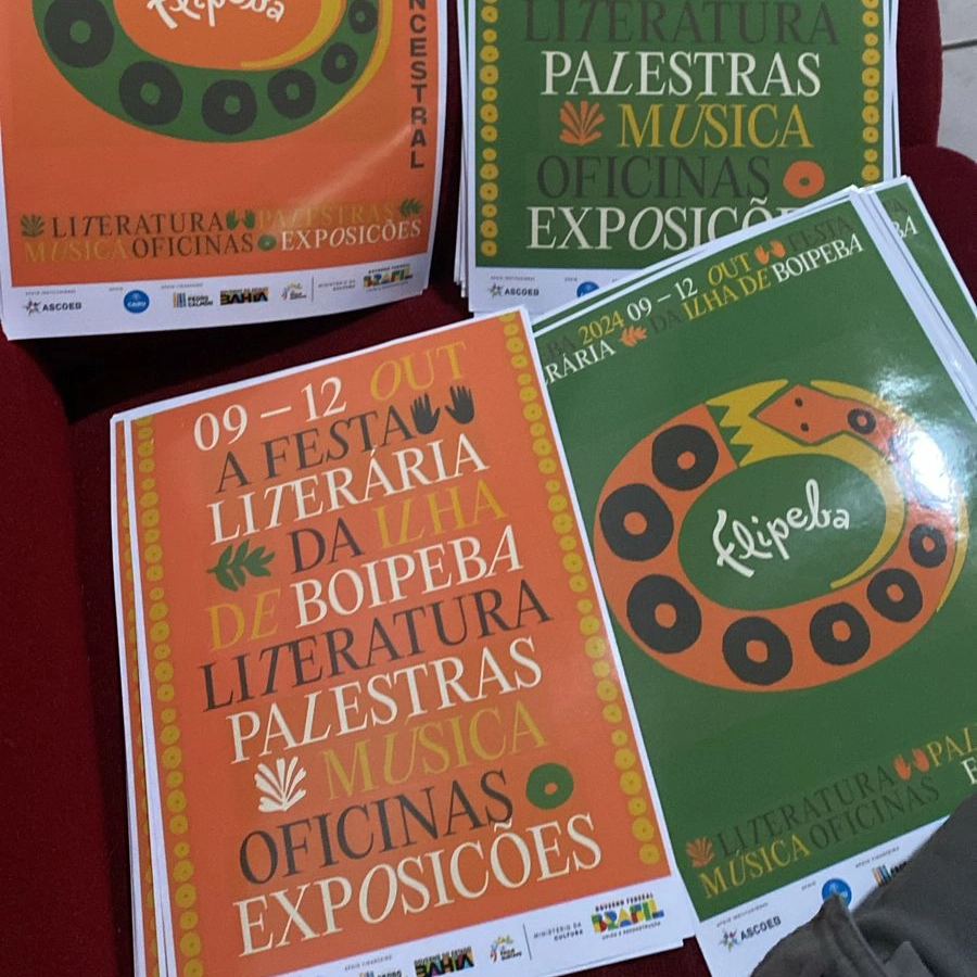 Festa Literária de Boipeba começa nesta quarta; veja detalhes