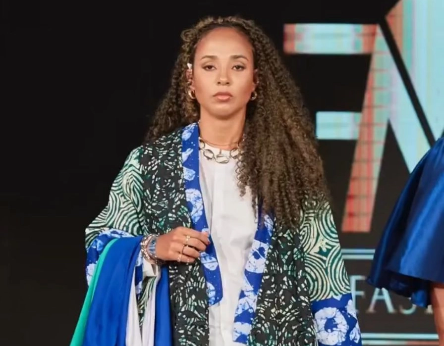 Representando o Brasil, modelo baiana Tainara Ferreira desfila na Africa Fashion Week em Londres