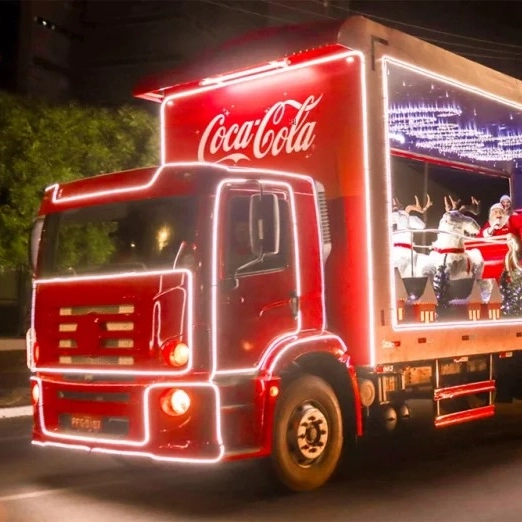 Caravana de Natal da Coca-Cola chega a Salvador; confira programação