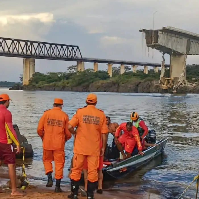 Risco de desabamento suspende buscas na ponte entre o MA e TO