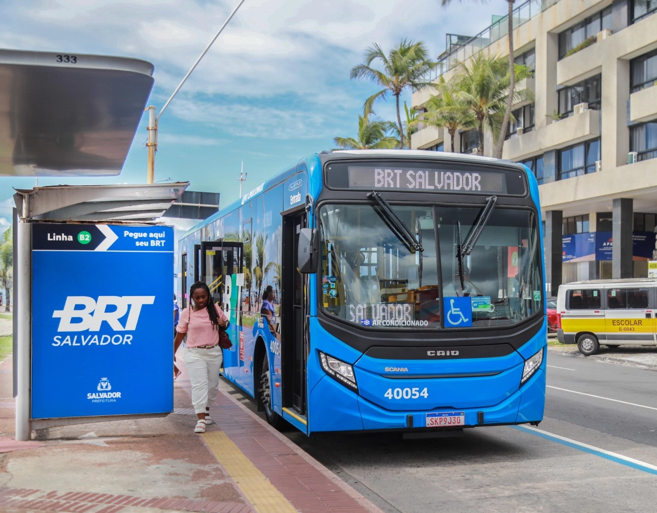 BRT Salvador registra crescimento de 42% no número de passageiros