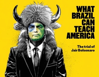 Julgamento de Bolsonaro no STF vira capa no The Economist