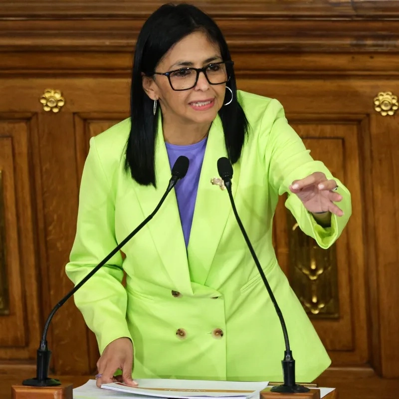Rodríguez critica ingerência dos EUA e pede união política na Venezuela